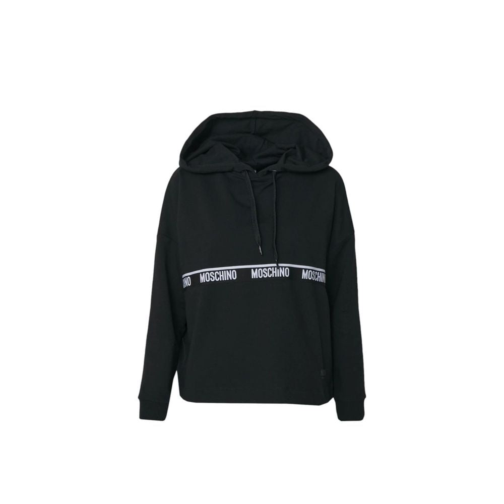 Moschino Black Cotton Sweatshirt