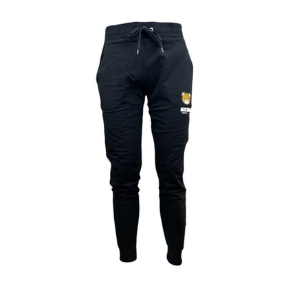 Moschino Black Cotton Joggers (Workout Pants)