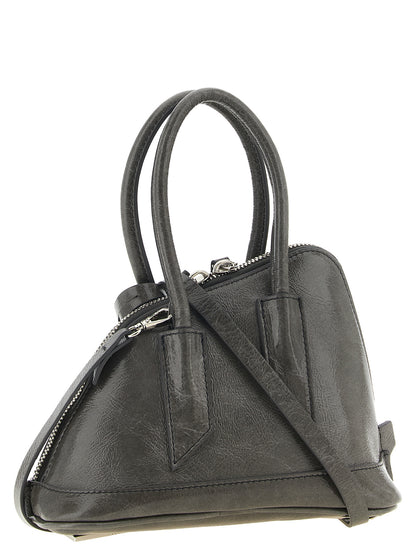 The Attico Gray Calfskin Handbag