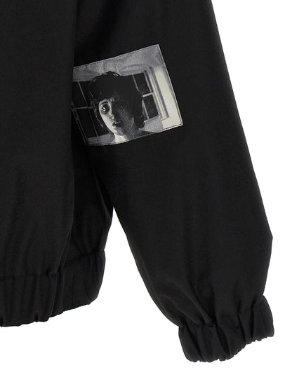 Undercover Black Wool Bomber