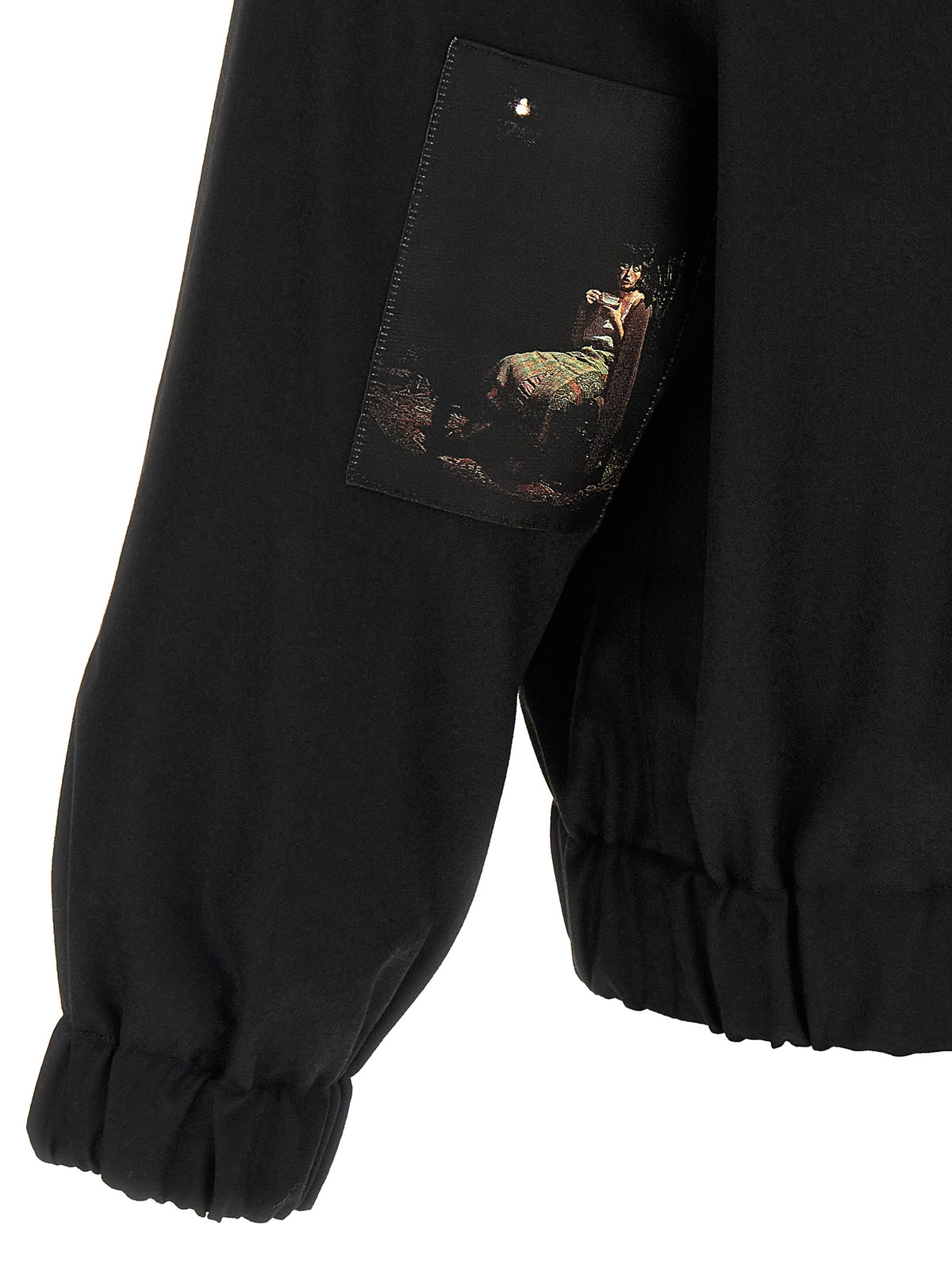 Undercover Black Wool Bomber