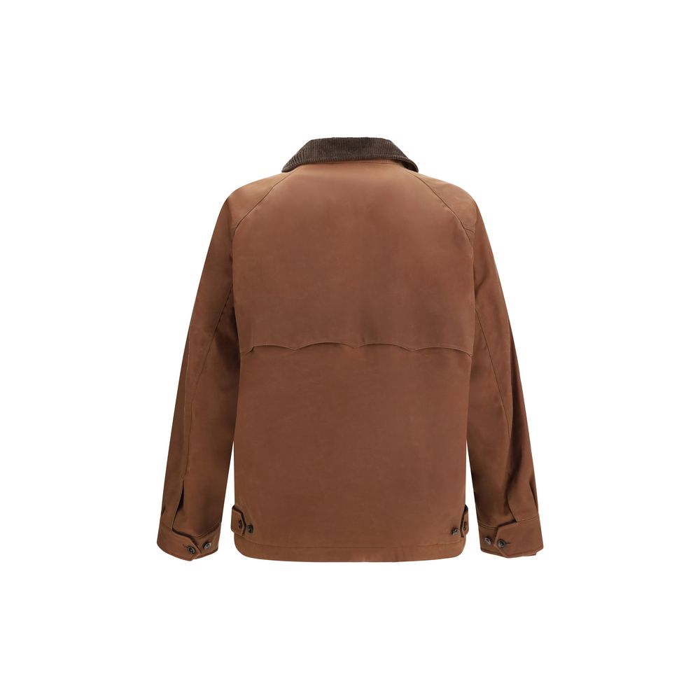 Baracuta Brown Cotton Full-Length Jacket