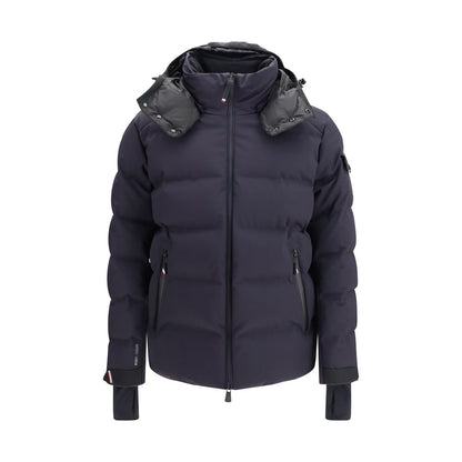 Moncler Grenoble Blue Polyamide Full-Length Jacket