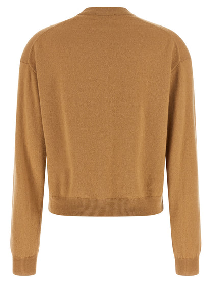 Ballantyne Beige Cashmere Cardigan