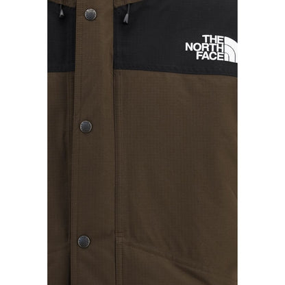 The North Face Men's Down Goose Waterproof Polyester & Goose-Down Hooded Parka - Brown