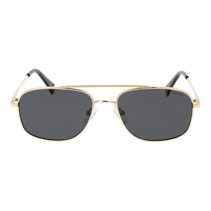 Polaroid Gold Metal Sunglasses