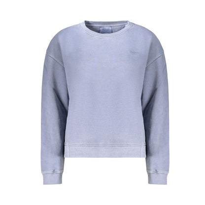 Pepe Jeans Blue Cotton Women's Sweatshirt