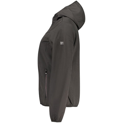 Norway 1963 Nero Polyester Donna Jacket