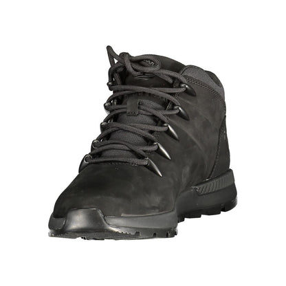 Timberland Black Polyester Mens Sneaker