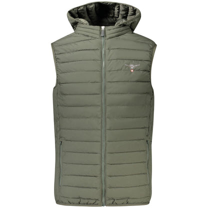 Accademia Militare Green Polyester Men's Jacket