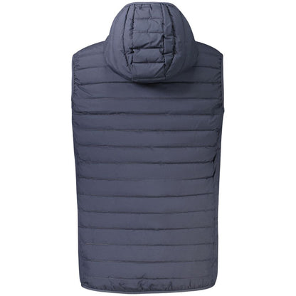 Accademia Militare Blue Polyester Men's Jacket