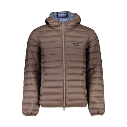 Armata Di Mare Brown Polyamide Men's Jacket