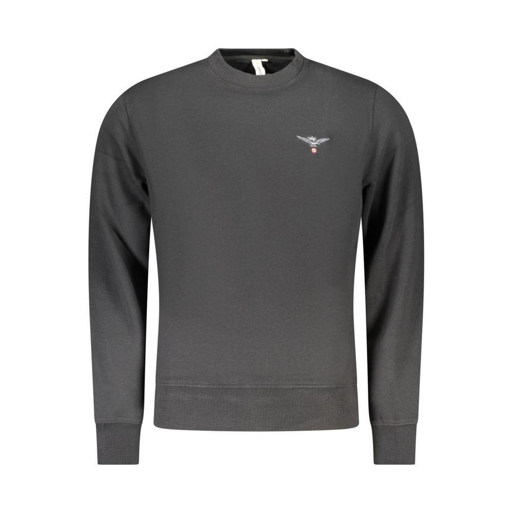 Accademia Militare Nero Cotton Men's Sweatshirt