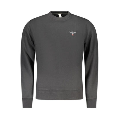 Accademia Militare Nero Cotton Men's Sweatshirt