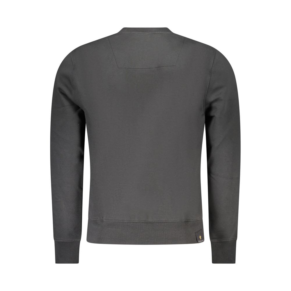 Accademia Militare Nero Cotton Men's Sweatshirt