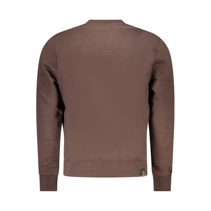 Accademia Militare Brown Cotton Sweatshirt