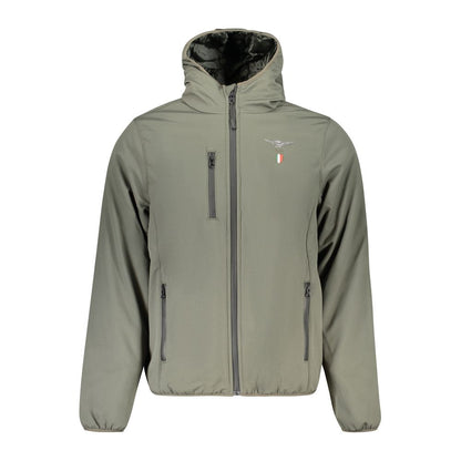 Accademia Militare Green Polyester Shell Jacket