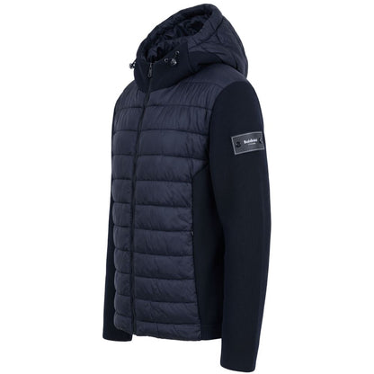 Baldinini Trend Blue Polyester Men Jacket