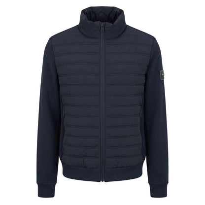 Baldinini Trend Blue Polyester Men Jacket