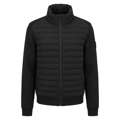 Baldinini Trend Black Polyester Men Jacket