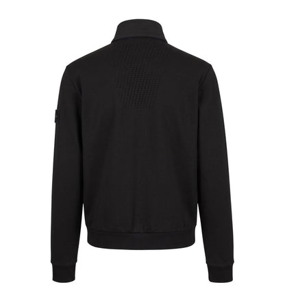 Baldinini Trend Black Polyester Men Jacket