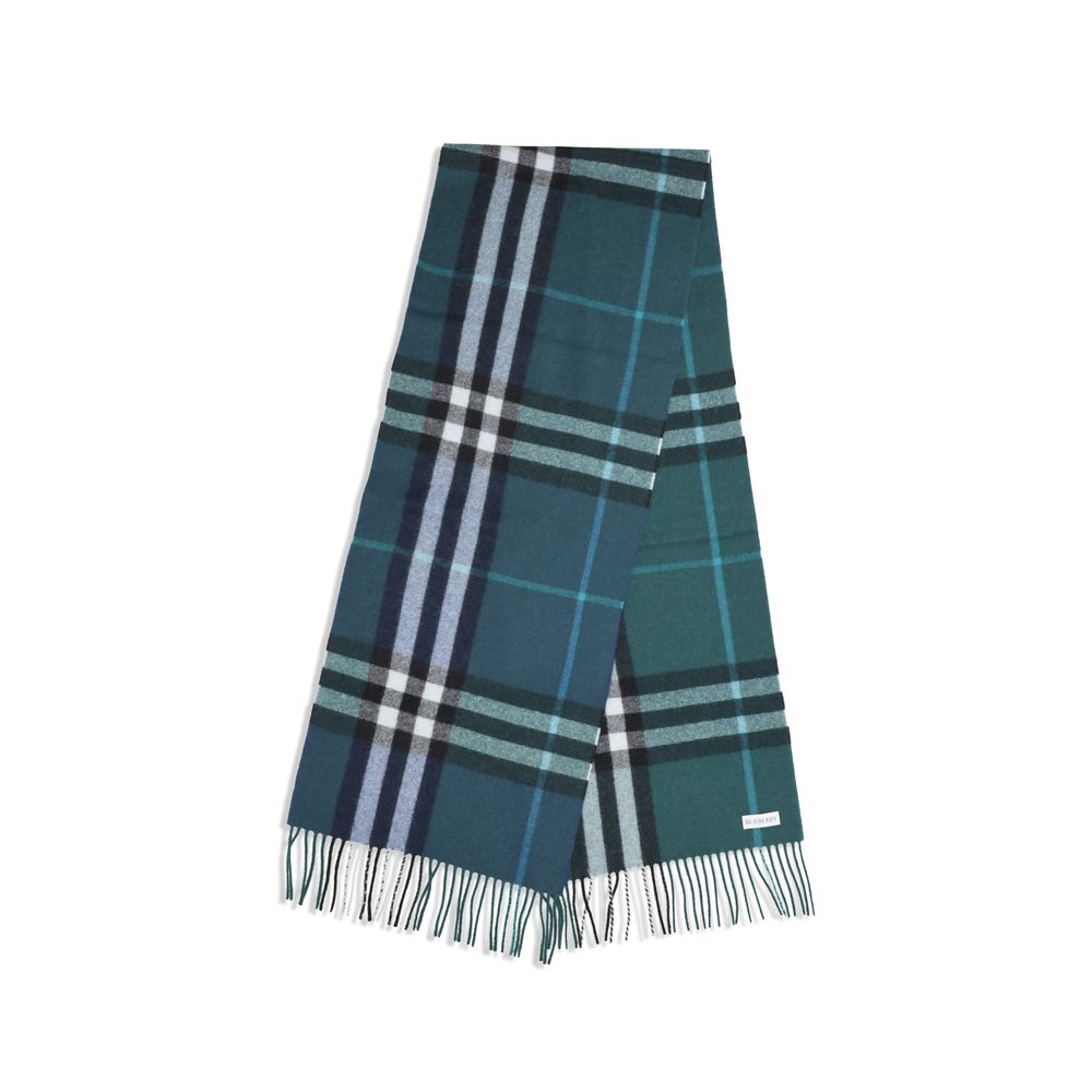 Burberry Blue Cashmere Foulard