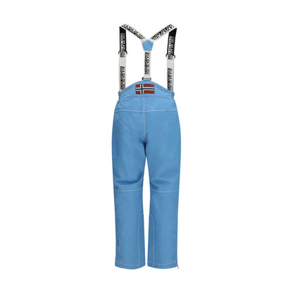Napapijri Blue Polyester Athletic Pants