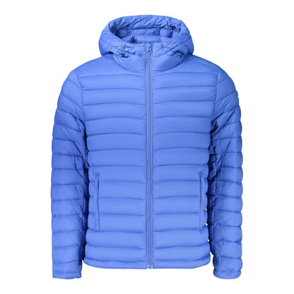 Cavalli Class Blue Polyamide Men's Jacket