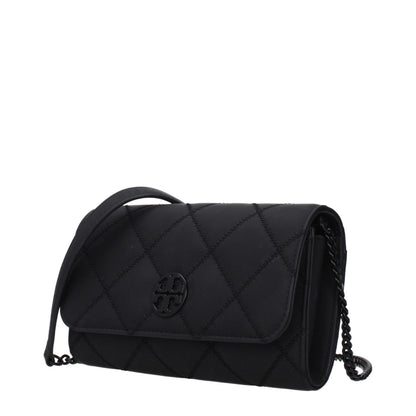 Tory Burch Black Leather Clutch Bag