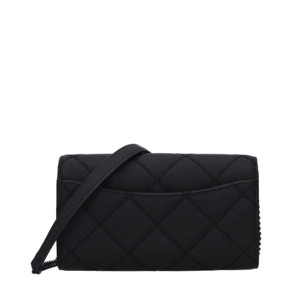 Tory Burch Black Leather Clutch Bag