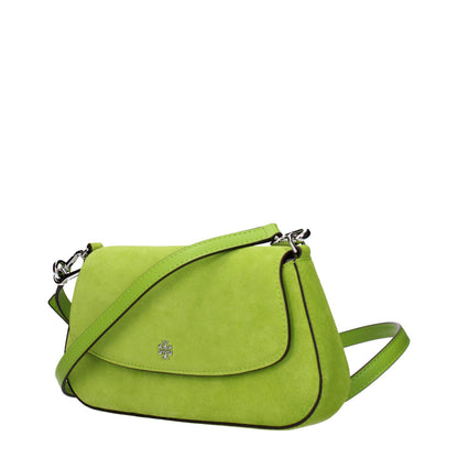 Tory Burch Green Leather Handbag