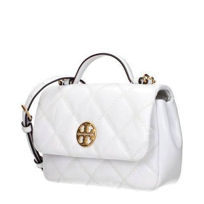 Tory Burch White Leather Handbag
