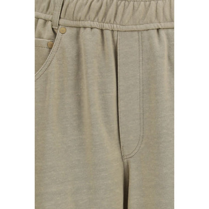 Brunello Cucinelli Beige Cotton Casual Pants