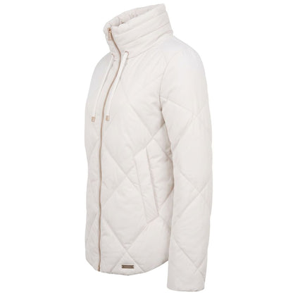 Baldinini Trend White Polyester Women Jacket