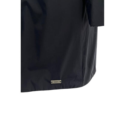 Baldinini Trend Blue Nylon Women Jacket