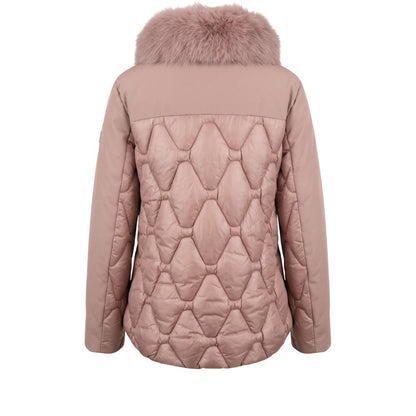 Baldinini Trend Pink Nylon Women Jacket
