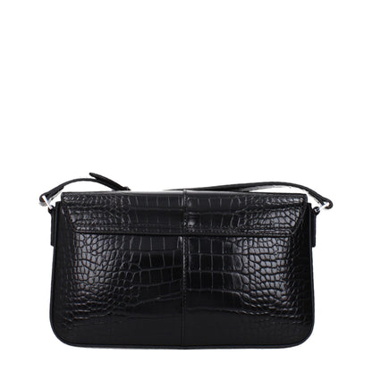 Karl Lagerfeld Black Polyethylene Shoulder Bag