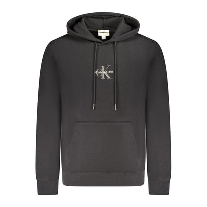 Calvin Klein Black Cotton Menswear Hoodie