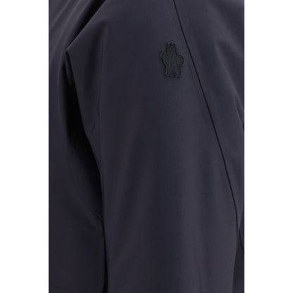 Moncler Grenoble Blue Polyamide Shell Jacket