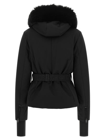 GOLDBERGH Black Polyamide Shell Jacket