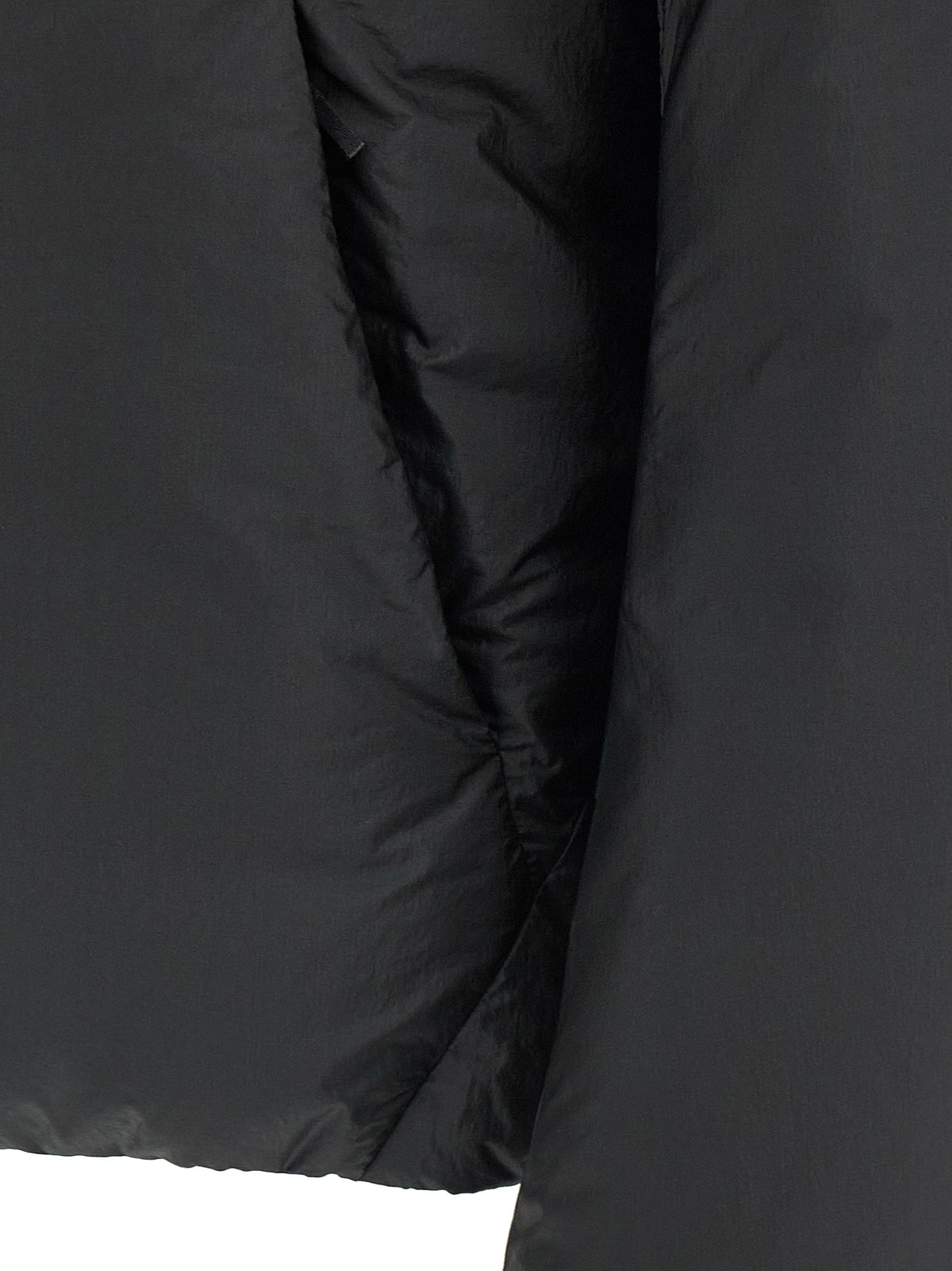 Arc'teryx Veilance Black Nylon Full-Length Jacket