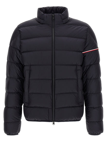Moncler Blue Polyamide Full-Length Jacket