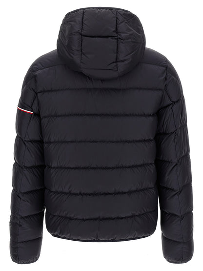 Moncler Blue Polyamide Full-Length Jacket
