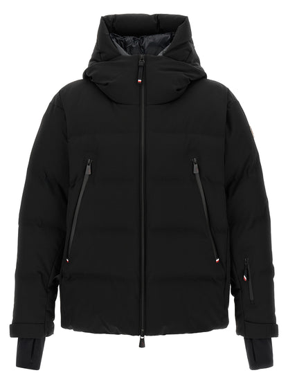 Moncler Grenoble Black Polyamide Full-Length Jacket