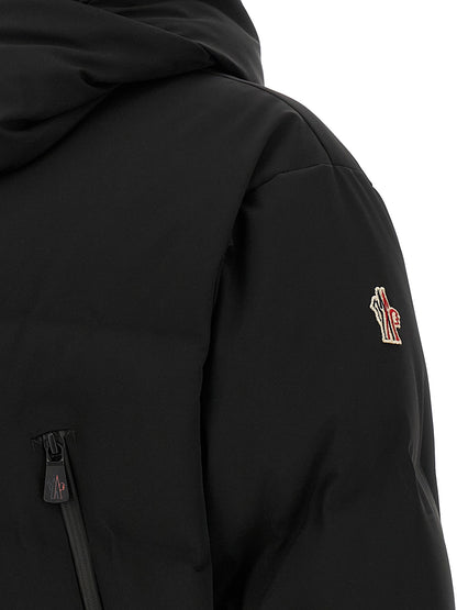 Moncler Grenoble Black Polyamide Full-Length Jacket
