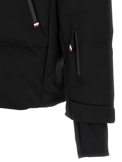 Moncler Grenoble Black Polyamide Full-Length Jacket