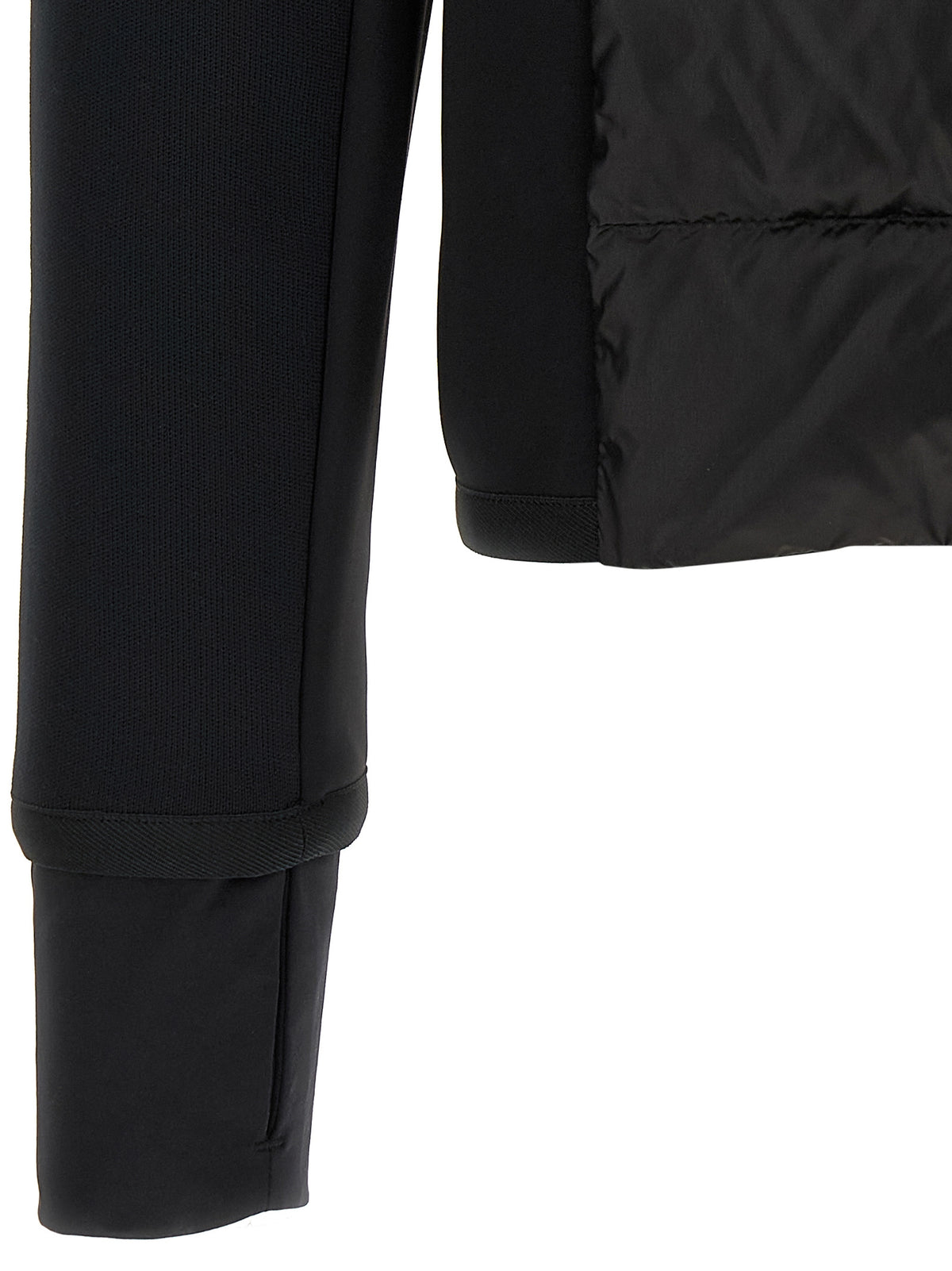 Moncler Grenoble Black Polyamide Sweatshirt