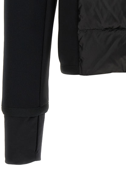 Moncler Grenoble Black Polyamide Sweatshirt