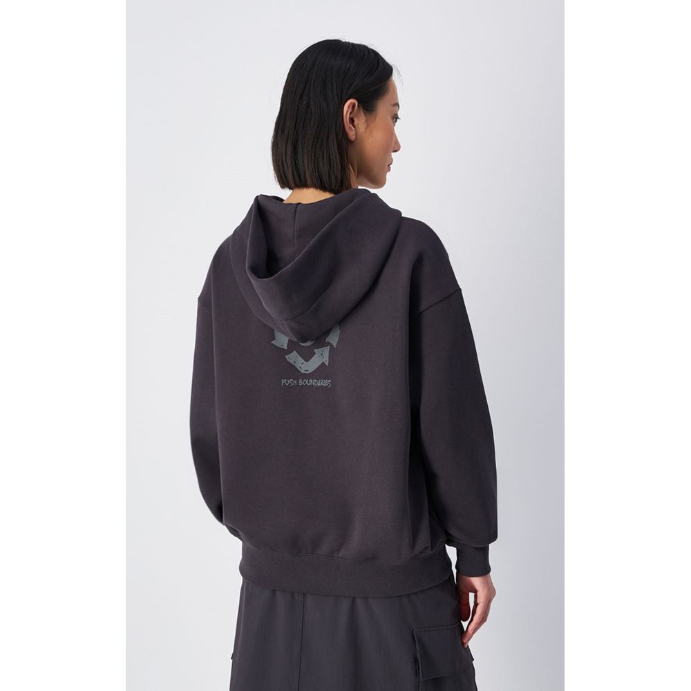 Champion Black Cotton Sweatshirt