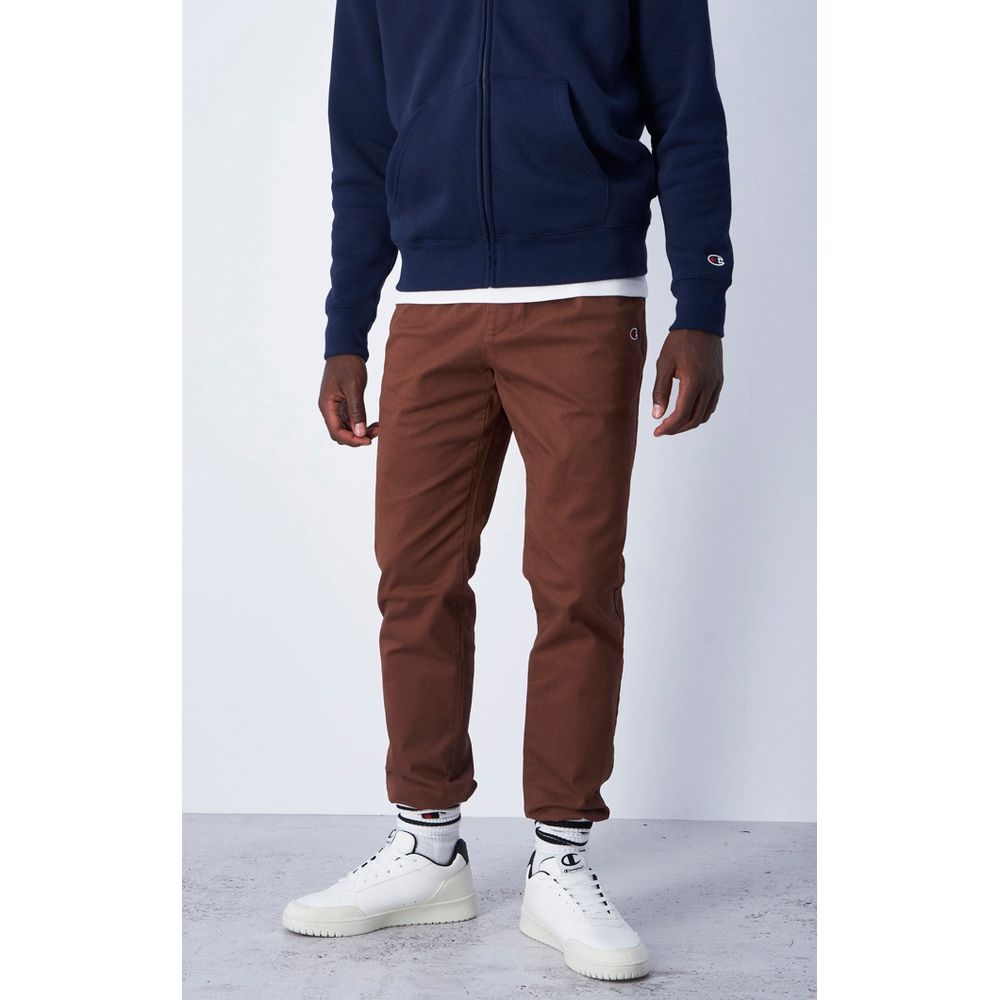 Champion Brown Cotton Joggers (Workout Pants)